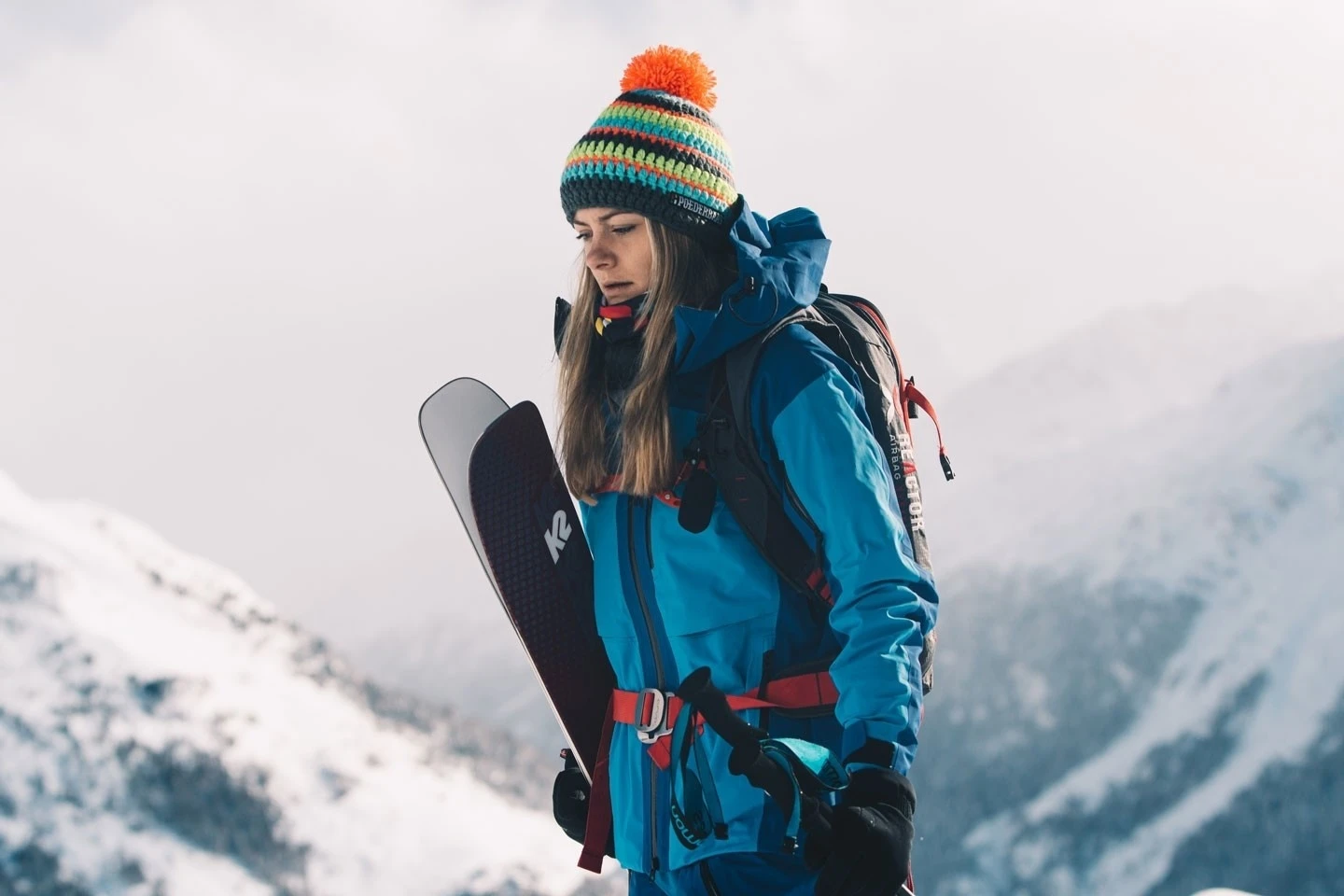Kleurrijke Muts Van Poederbaas 3 Kleurrijke Muts Van Poederbaas - Afbeelding 3