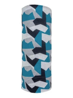 Poederbaas Nekwarmer - Blauwe Camo Print