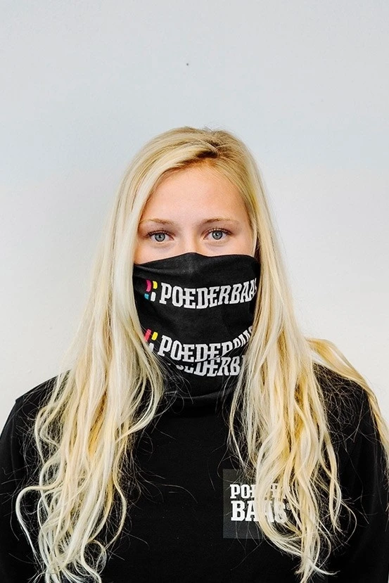 Poederbaas Nekwarmer - Logo Small 5 Poederbaas Nekwarmer - Logo Small - Afbeelding 5