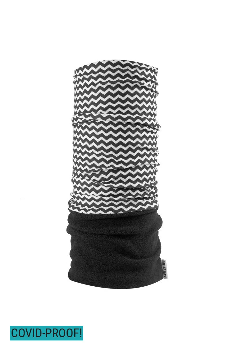 Poederbaas Nekwarmer - Streepjes/zebra Print 1 Poederbaas Nekwarmer - Streepjes/zebra Print