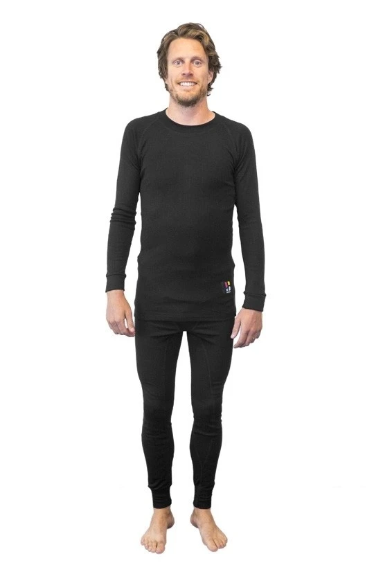Poederbaas Pro Thermo Baselayer Broek - Heren - Zwart 2 Poederbaas Pro Thermo Baselayer Broek - Heren - Zwart - Afbeelding 2