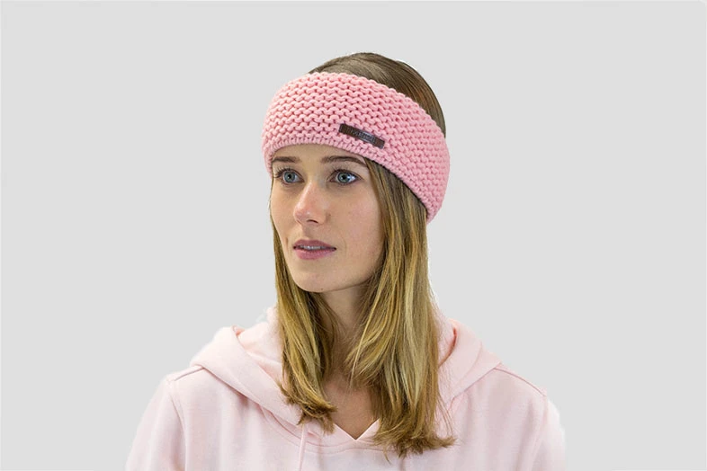 Roze Hoofdband Van Poederbaas 2 Roze Hoofdband Van Poederbaas - Afbeelding 2