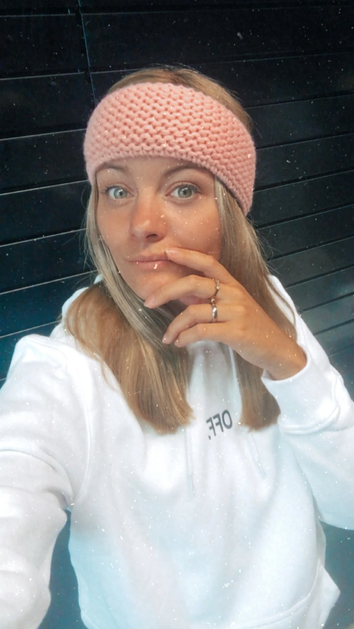 Roze Hoofdband Van Poederbaas 3 Roze Hoofdband Van Poederbaas - Afbeelding 3