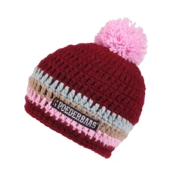 Poederbaas Skimuts - Gehaakte Muts - Zehnerkar - Multicolour - Unisex