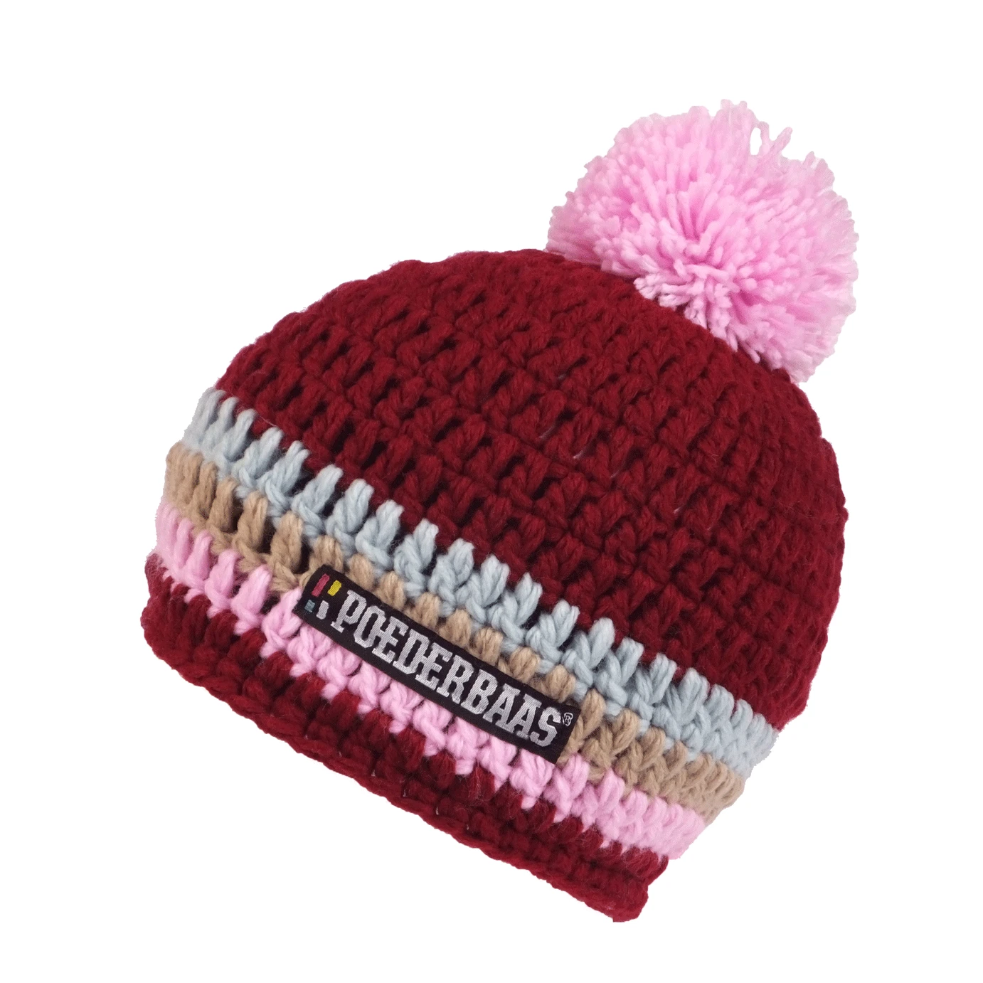 Poederbaas Skimuts - Gehaakte Muts - Zehnerkar - Multicolour - Unisex 1 Poederbaas Skimuts - Gehaakte Muts - Zehnerkar - Multicolour - Unisex