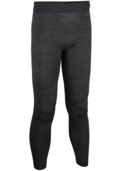 Poederbaas Superieure Thermische Basislaagbroek Heren Donkergrijs