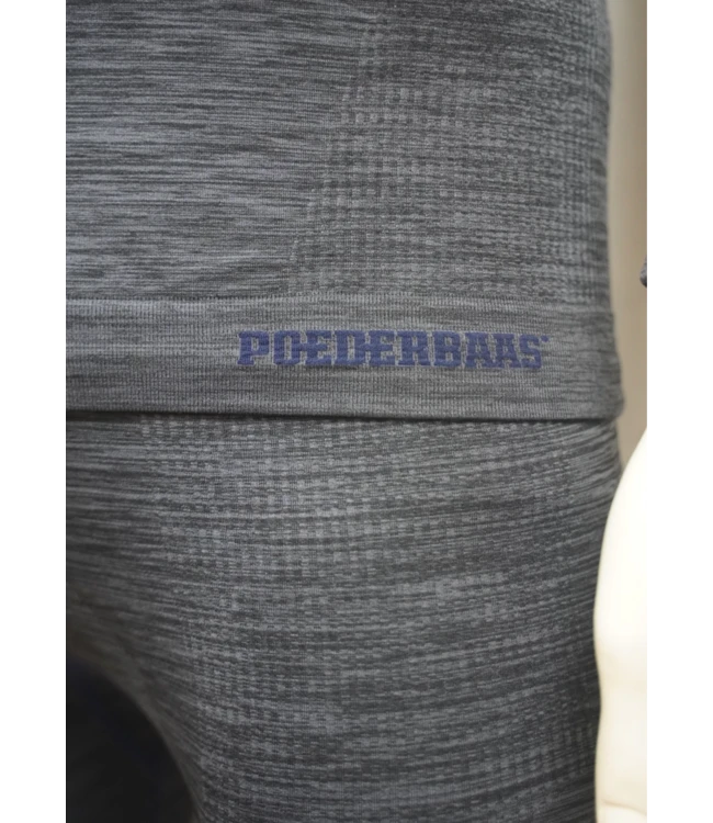 Poederbaas Superieure Thermische Basislaagbroek Heren Donkergrijs 4 Poederbaas Superieure Thermische Basislaagbroek Heren Donkergrijs - Afbeelding 4
