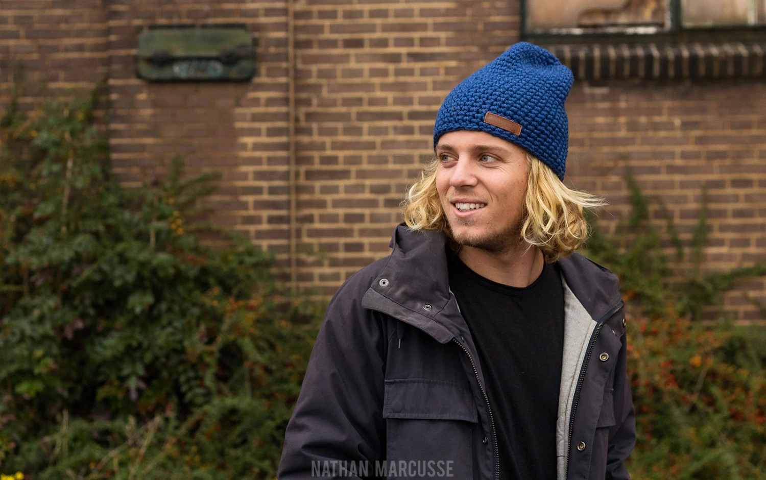 Poederbaas Wintersport Muts Lang - Marineblauw 2 Poederbaas Wintersport Muts Lang - Marineblauw - Afbeelding 2