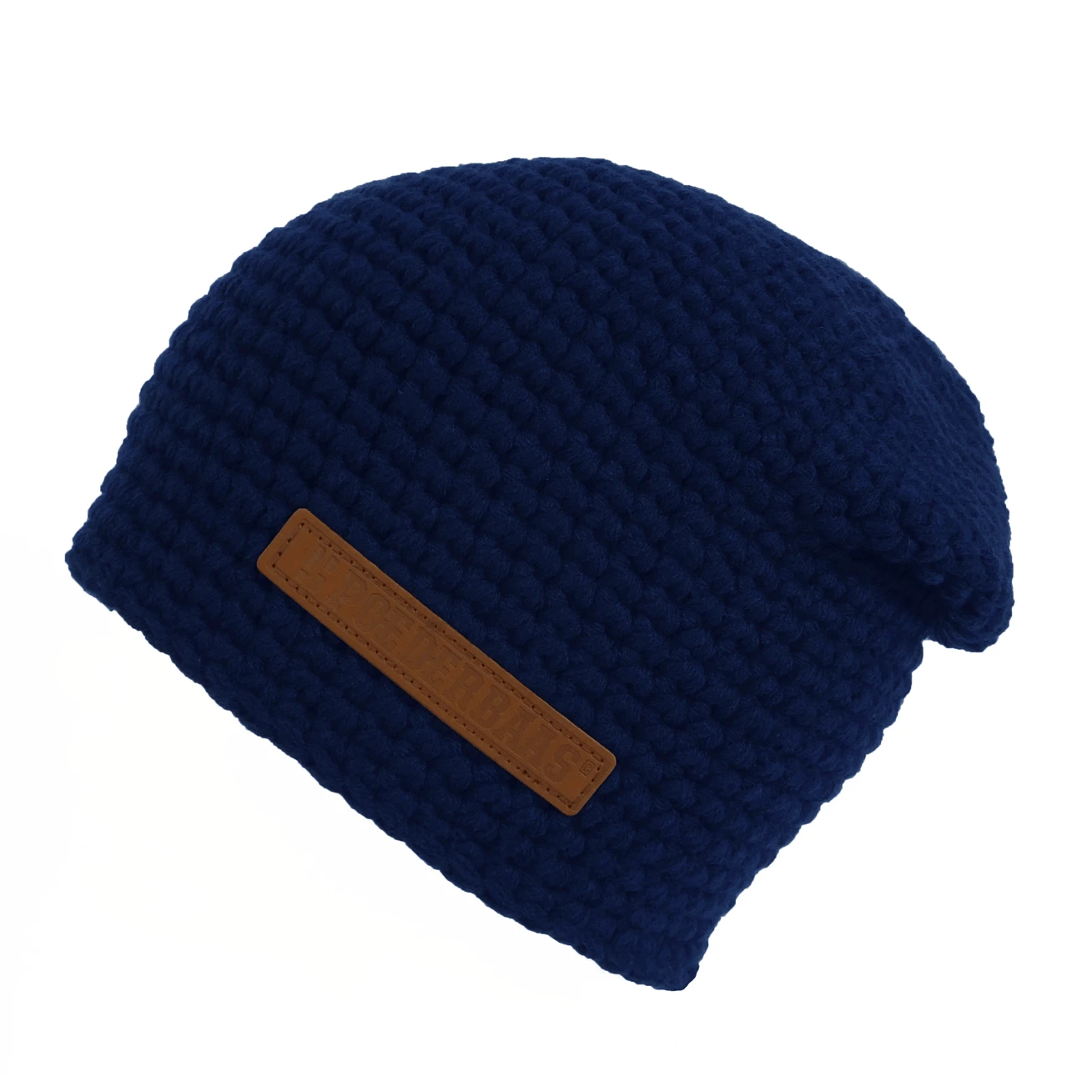 Poederbaas Wintersport Muts Lang - Marineblauw 3 Poederbaas Wintersport Muts Lang - Marineblauw - Afbeelding 3