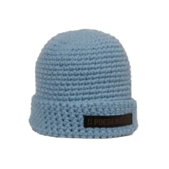 Poederbaas Wintersport Muts - Lichtblauw