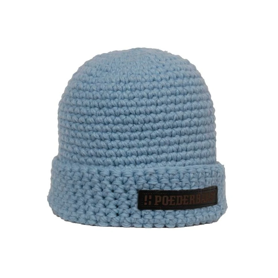 Poederbaas Wintersport Muts - Lichtblauw 1 Poederbaas Wintersport Muts - Lichtblauw