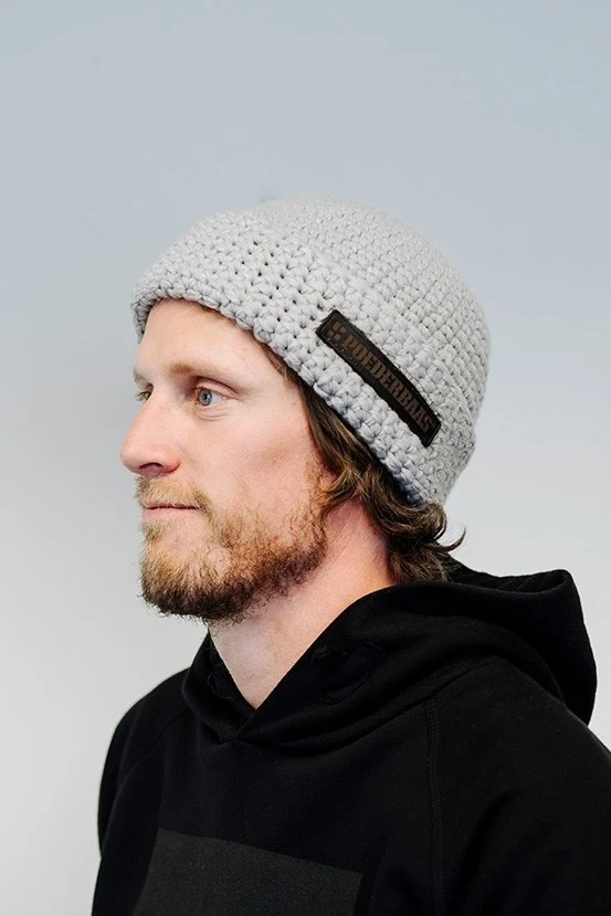 Poederbaas Wintersport Muts - Lichtgrijs 3 Poederbaas Wintersport Muts - Lichtgrijs - Afbeelding 3