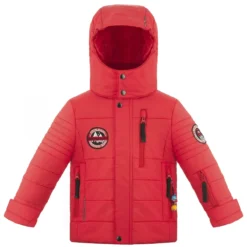 POIVRE BLANC BABY JONGEN SKI JAS ROOD SCARLET