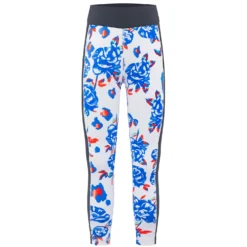 POIVRE BLANC BASELAYER BROEK BLAUWE BLOEM / GOTISCH BLAUW - MEISJES