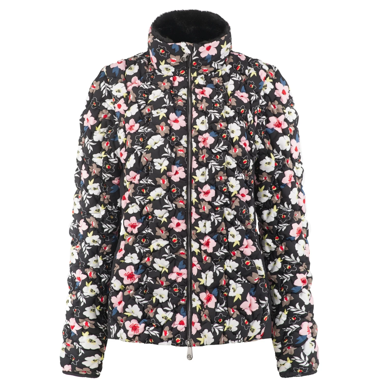 Poivre Blanc DAMES GESMOKTE JAS TUIN ZWART 1 Poivre Blanc DAMES GESMOKTE JAS TUIN ZWART