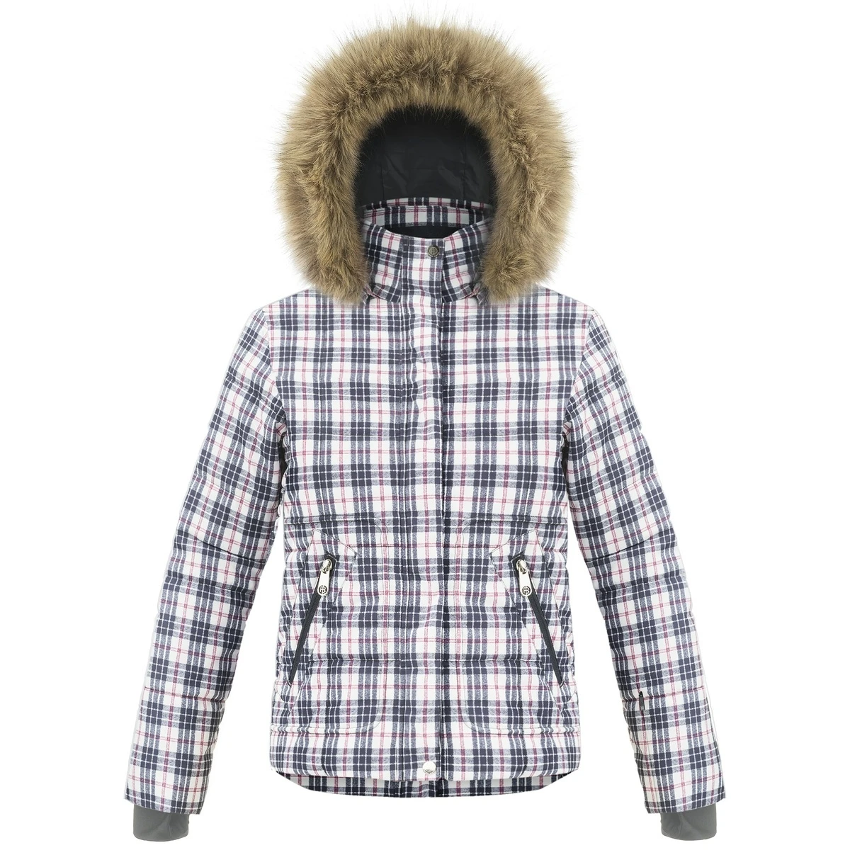 POIVRE BLANC DAMES SKI-JAS TARTAN BLAUW 1 POIVRE BLANC DAMES SKI-JAS TARTAN BLAUW