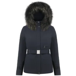 Poivre Blanc Dames Stretch Ski Jas Gothic Blauw