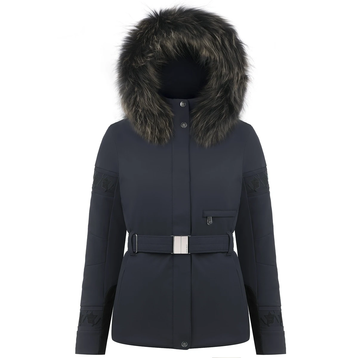 Poivre Blanc Dames Stretch Ski Jas Gothic Blauw 1 Poivre Blanc Dames Stretch Ski Jas Gothic Blauw