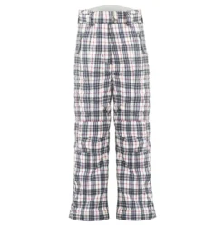 POIVRE BLANC DE TARTAN BLAUWE SKIBROEK VAN MEISJES