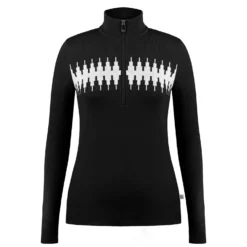 Poivre Blanc Gebreide Trui Zwart - Dames