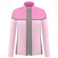 POIVRE BLANC HYBRID SOFTSHELL FLEECE JAS ANGEL / FEVERPINK