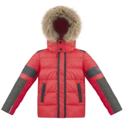 POIVRE BLANC JONGEN DONSJAS SCARLET / KHAKI
