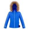 POIVRE BLANC JUNIOR MEISJE SKI-JAS - TRUE BLUE