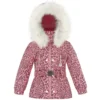 POIVRE BLANC LITTLE GIRLS SKI-JAS - PUNCHPINK LEOPARD