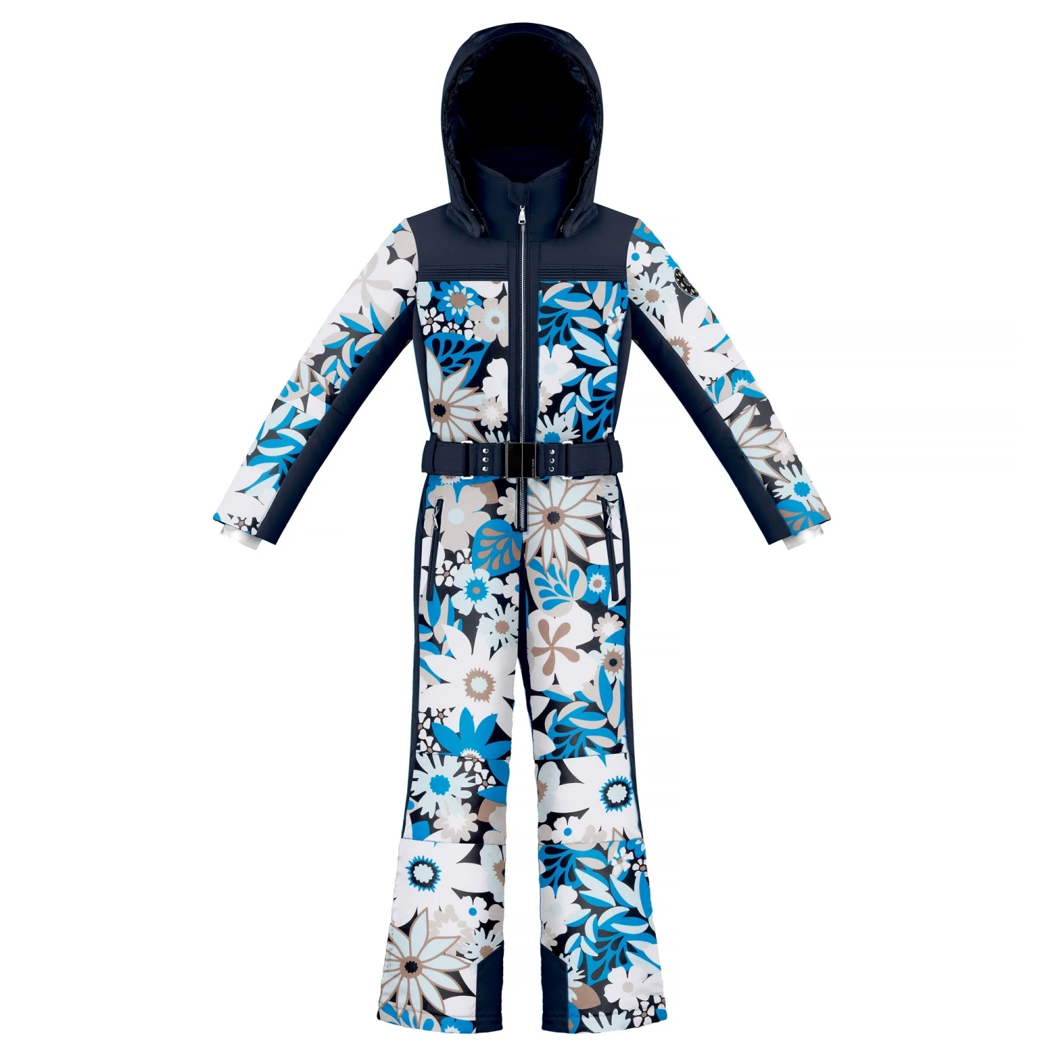 Poivre Blanc Skipak Met Bloemenprint Grove Blauw - Meisjes 1 Poivre Blanc Skipak Met Bloemenprint Grove Blauw - Meisjes