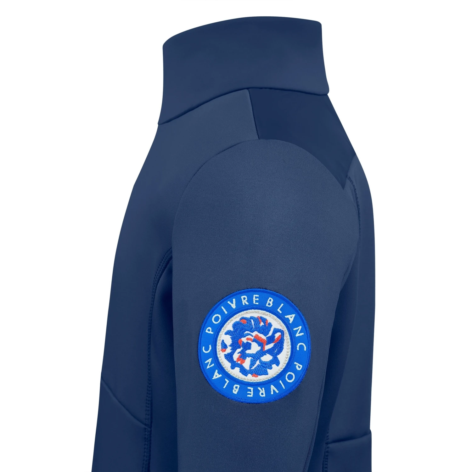 POIVRE BLANC Stretch Fleece Jack Gothic Blauw - Girls 2 POIVRE BLANC Stretch Fleece Jack Gothic Blauw - Girls - Afbeelding 2