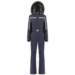POIVRE BLANC STRETCH SKIOVERALL DAMES - BLAUW