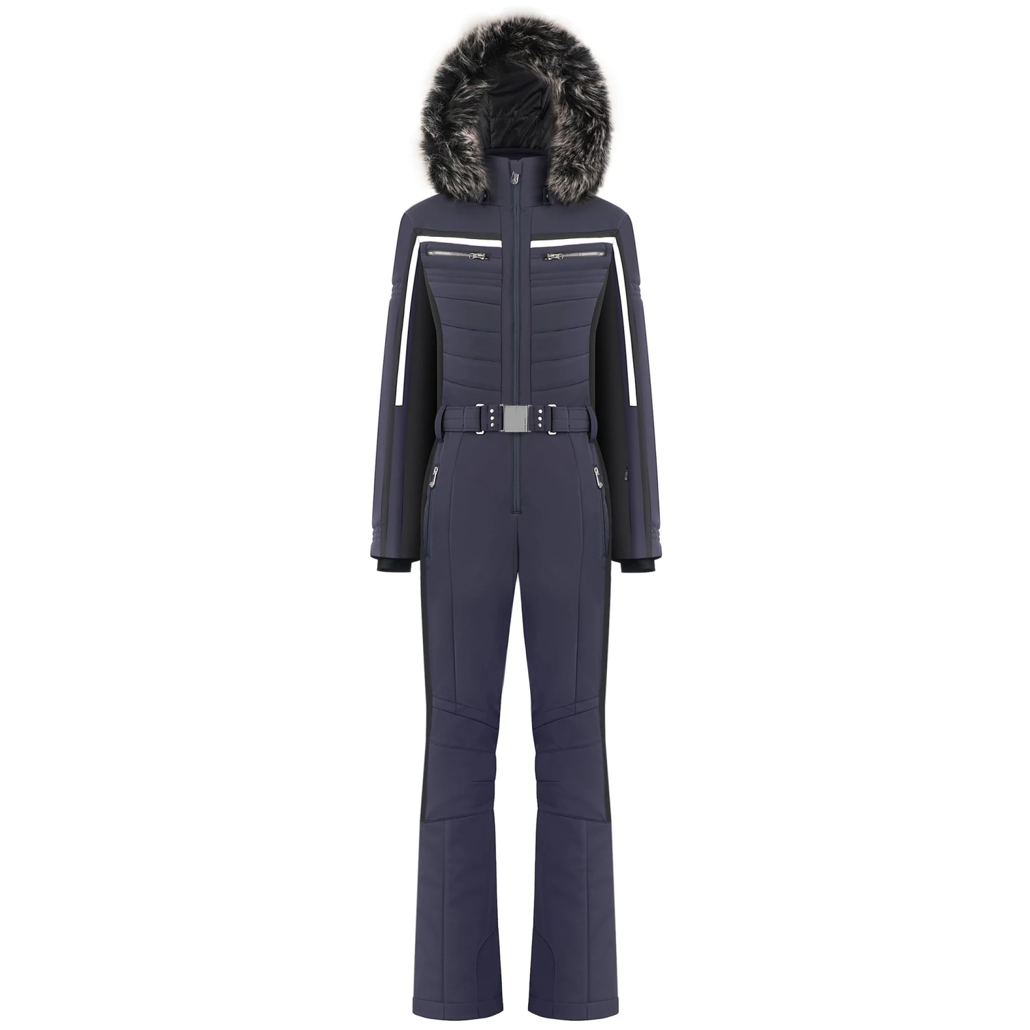 POIVRE BLANC STRETCH SKIOVERALL DAMES - BLAUW 1 POIVRE BLANC STRETCH SKIOVERALL DAMES - BLAUW