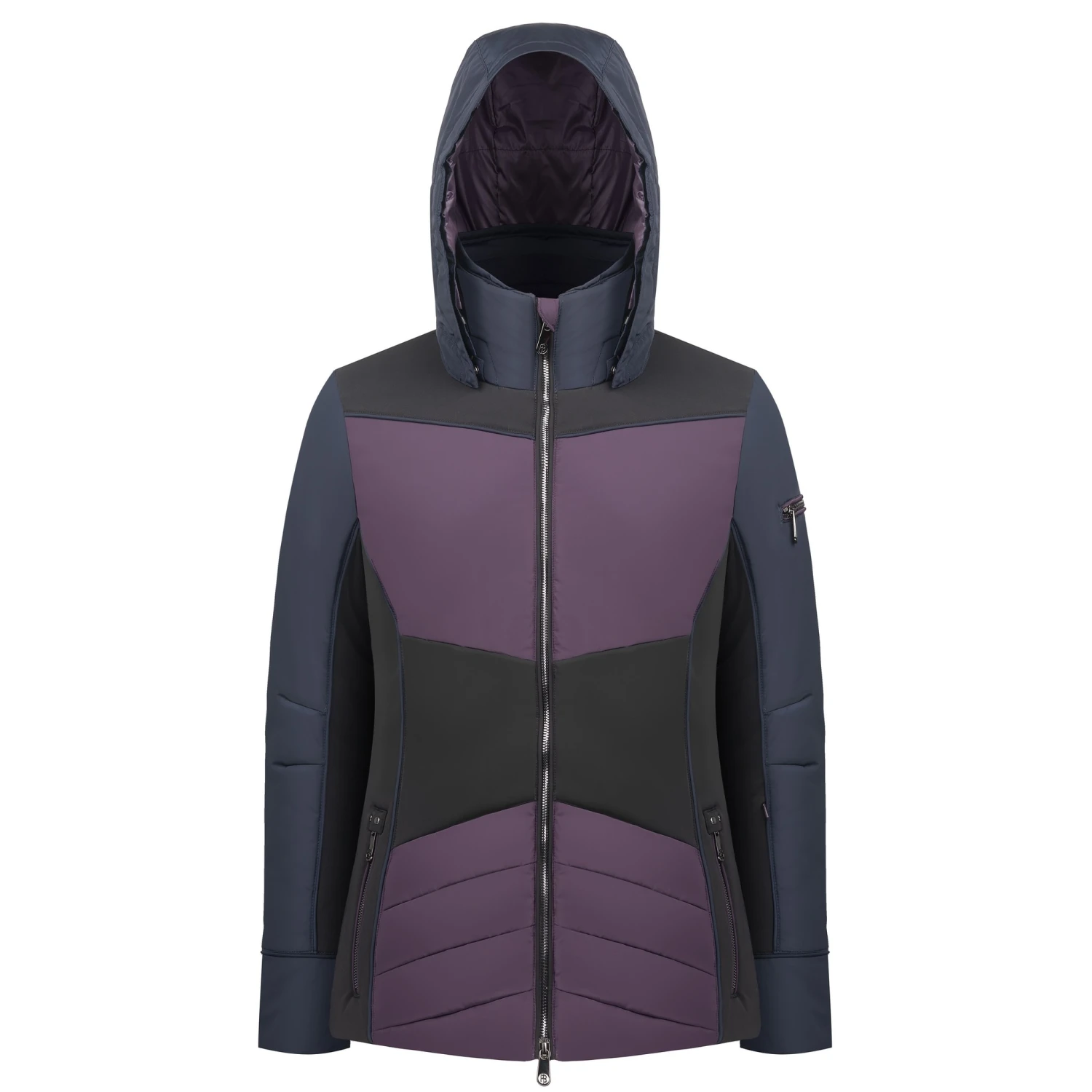 POIVRE BLANC WOMEN Hybride Ski-jas - PURPLE 1 POIVRE BLANC WOMEN Hybride Ski-jas - PURPLE