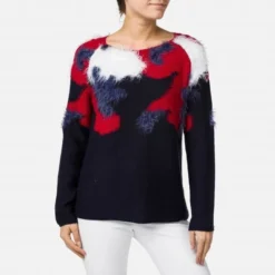 Rossignol Camo Sweater Met Ronde Hals Donkerblauw Dames -Under Armour || POIVRE BLANC || Poederbaas rossignol camo sweater met ronde hals donkerblauw 3