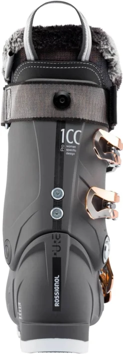 Rossignol DAMES SKIBOOTS OP PISTE PURE PRO 100 -Under Armour || POIVRE BLANC || Poederbaas rossignol dames skiboots op piste pure pro 100 2