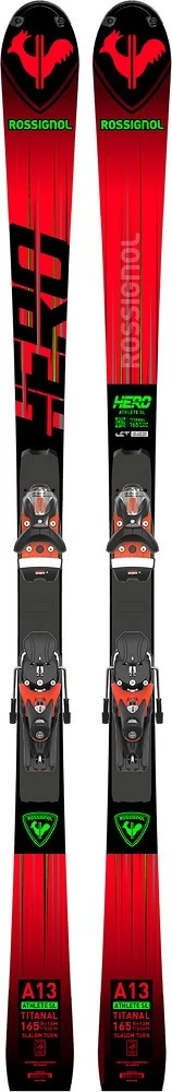 Rossignol HERO ATHLETE FIS SL 165 R22 RALAJ01 SPX 12 ROCKERACE HOT RED FCLBS04