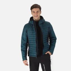 Rossignol SKPR HYBRID LIGHT JKT DEEP TEAL - HEREN - SKIJAS