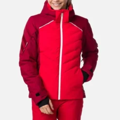 Rossignol W COURBE WINTERSPORTJAS - DAMES - ROOD