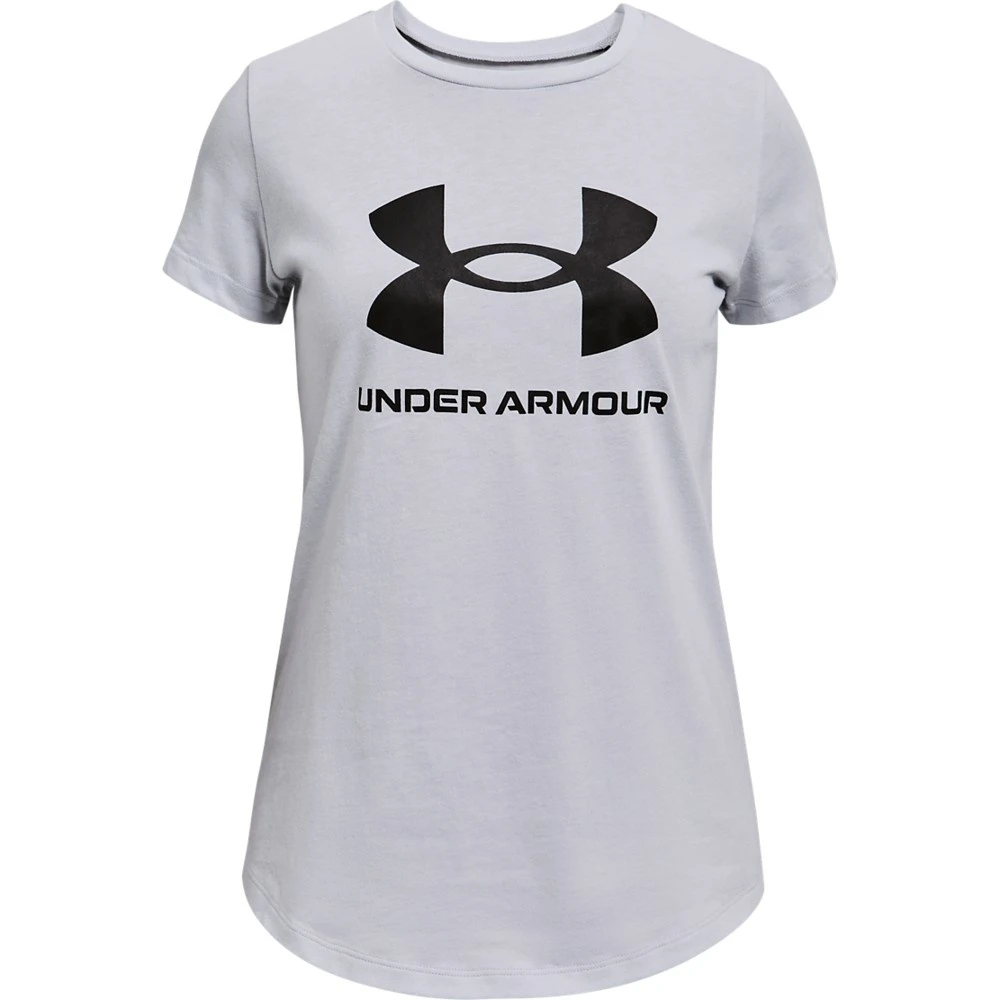Under Armour Live Sportstyle Graphic SS-Mod Grey Light Heather / / Black 1 Under Armour Live Sportstyle Graphic SS-Mod Grey Light Heather / / Black