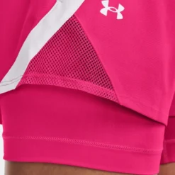 Under Armour Play Up 2-in-1 Shorts-Cerise/White/White 5 Under Armour Play Up 2-in-1 Shorts-Cerise/White/White -Under Armour || POIVRE BLANC || Poederbaas under armour play up 2 in 1 shorts cerise white wh 2