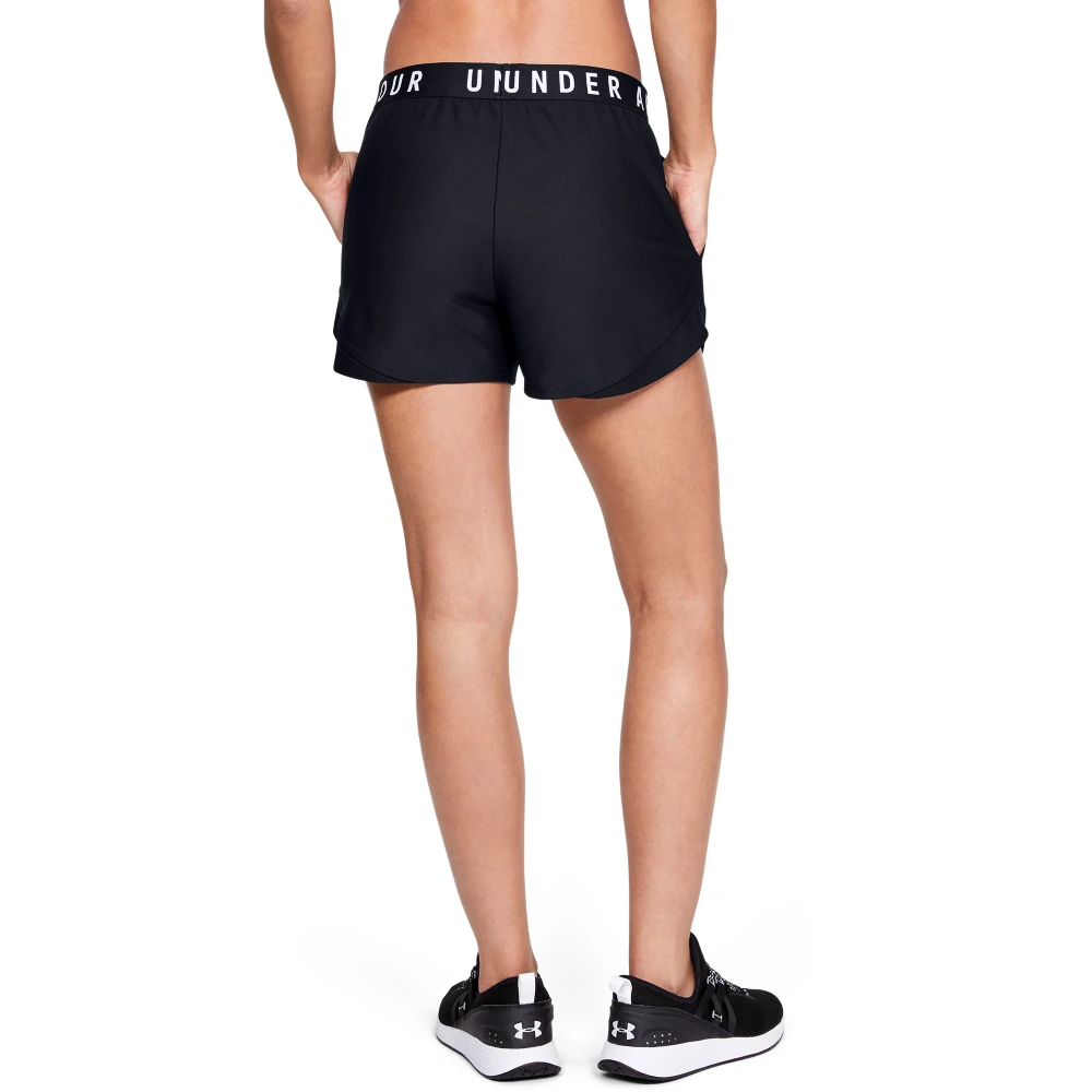 Under Armour Play Up Shorts 3.0-Zwart / Zwart / Wit 2 Under Armour Play Up Shorts 3.0-Zwart / Zwart / Wit - Afbeelding 2