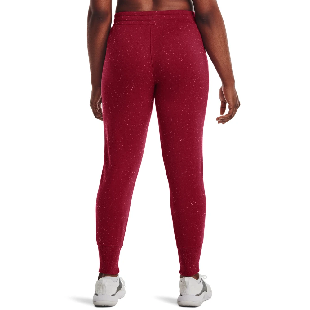 Under Armour Rival Fleece Joggers-Black Rose / Damesjoggingbroek 2 Under Armour Rival Fleece Joggers-Black Rose / Damesjoggingbroek - Afbeelding 2