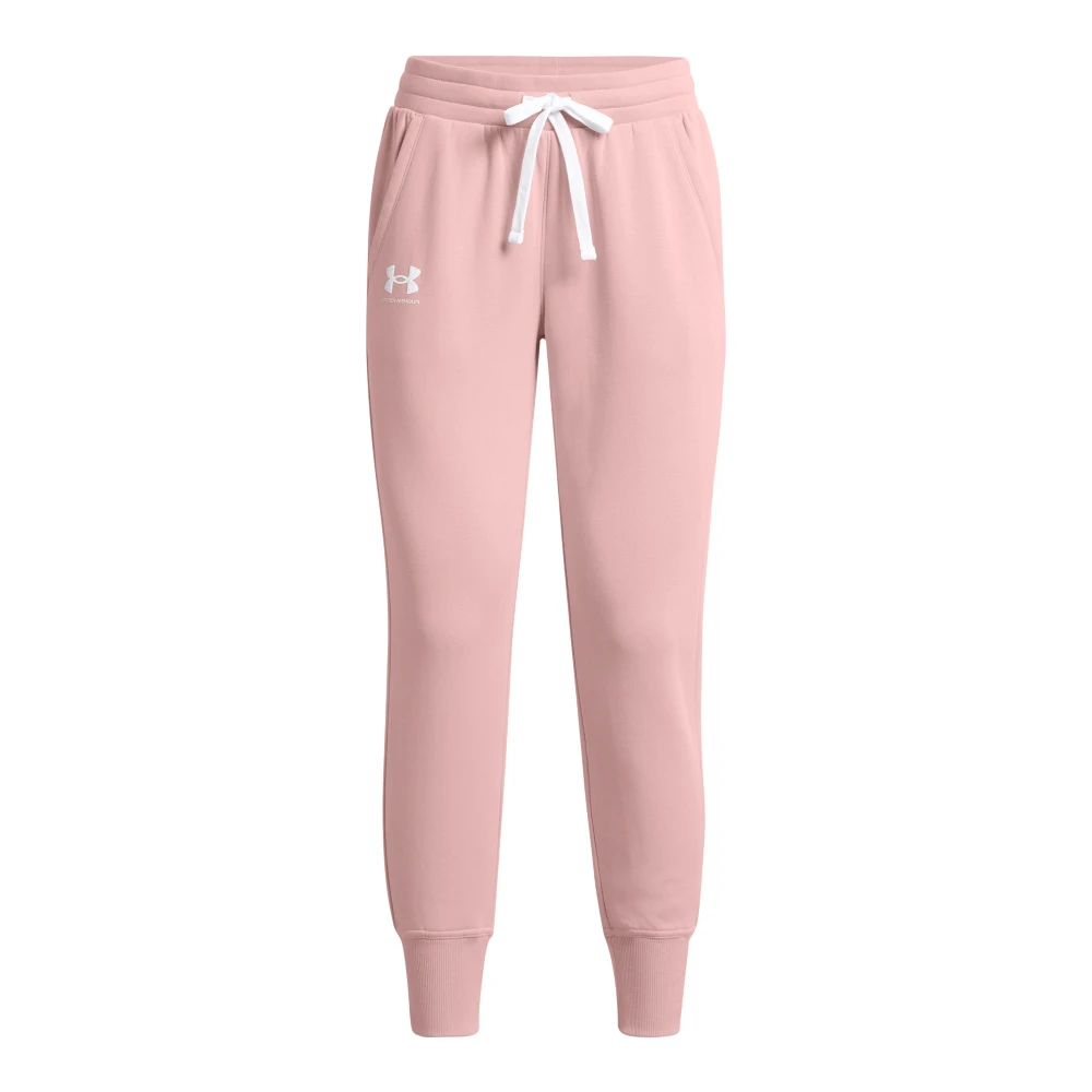 Under Armour Rival Fleece Joggers-Retro Pink / White / White 2 Under Armour Rival Fleece Joggers-Retro Pink / White / White - Afbeelding 2