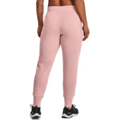 Under Armour Rival Fleece Joggers-Retro Pink / White / White 6 Under Armour Rival Fleece Joggers-Retro Pink / White / White -Under Armour || POIVRE BLANC || Poederbaas under armour rival fleece joggers retro pink white 2