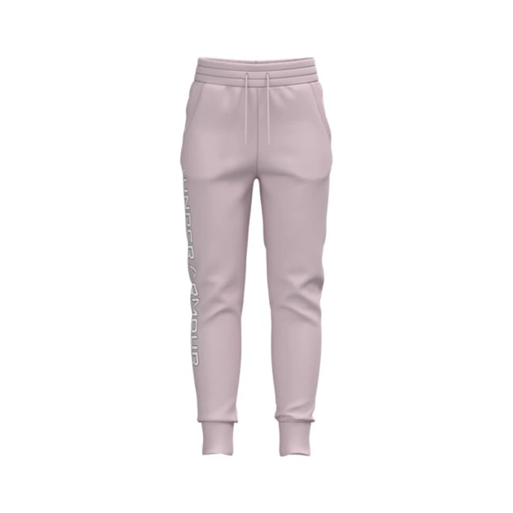 Under Armour Rival Fleece Joggers-Retro Roze / Wit / Zwart 1 Under Armour Rival Fleece Joggers-Retro Roze / Wit / Zwart