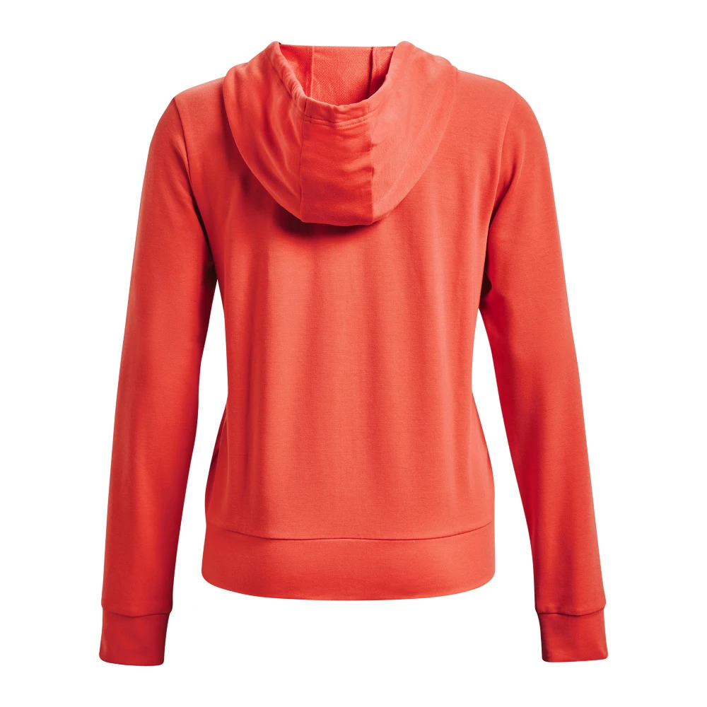 Under Armour Rival Terry FZ Hoodie-Vermillion / Dameshoodie 4 Under Armour Rival Terry FZ Hoodie-Vermillion / Dameshoodie - Afbeelding 4