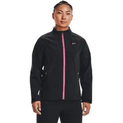 Under Armour Stormproof Jkt 2.0 - Zwart / / Pink Punk