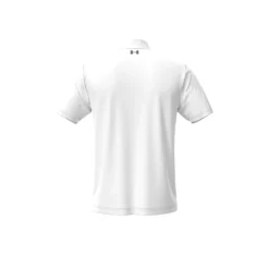 Under Armour UA T2G Polo-Wit / Pitch Grijs -Under Armour || POIVRE BLANC || Poederbaas under armour t2g polo wit pitch grijs 3