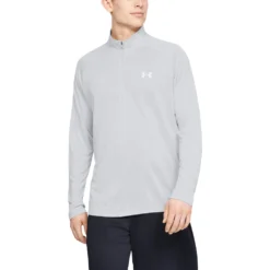 Under Armour UA Tech 2.0 1/2 Zip-Halo Grijs - Heren