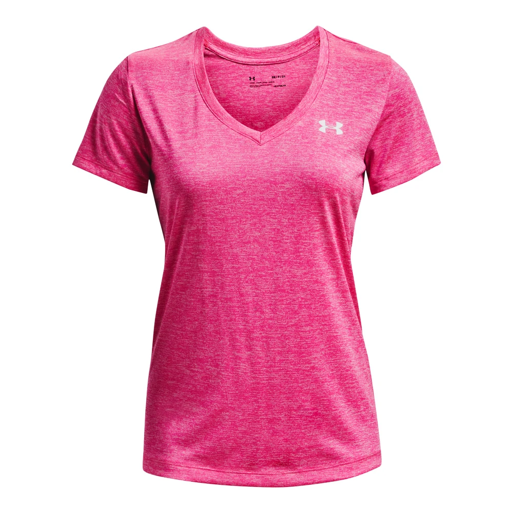Under Armour Tech SSV - Twist-Electro Pink / Halo Grey / Metallic Silver 2 Under Armour Tech SSV - Twist-Electro Pink / Halo Grey / Metallic Silver - Afbeelding 2